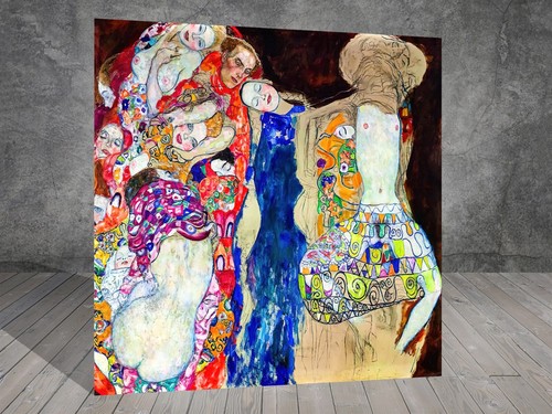 Gustav klimt the bride framed - the,