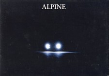 Renault Alpine A610 Turbo French market full colour 1992 sales brochure