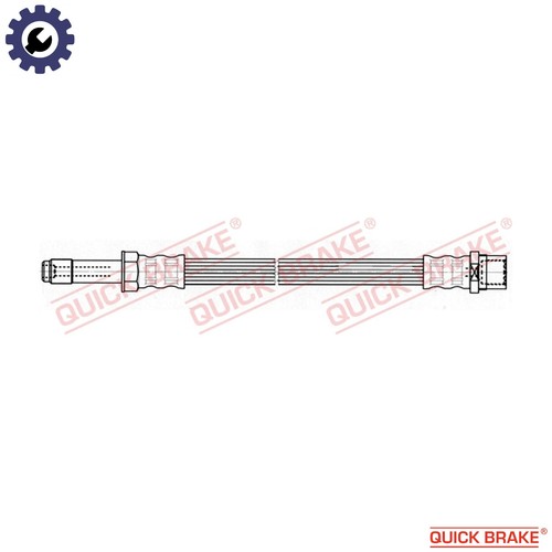 Brake hose 034 for - 37.034,