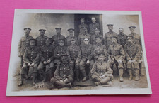 MILITARY POSTCARD WW1 MEN OF