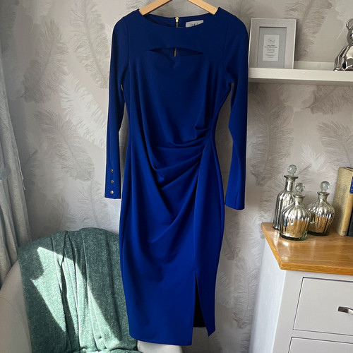 Coast cobalt blue midi - blue,