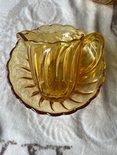 Vintage Bagley Carnival Glass