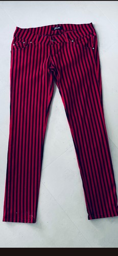 Jist mens red - mens, striped