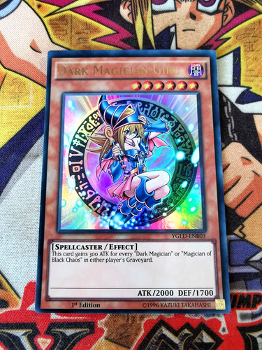 Dark magician girl - dark, ygld-enb03