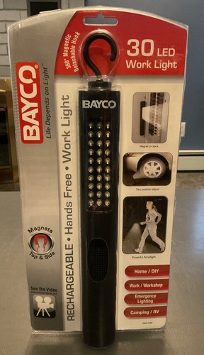 Bayco rechargeable led - rechargeable, 30