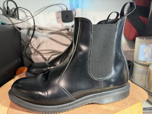 Martens black flora air - black,