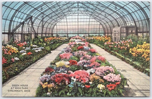 Vintage linen green house - vintage,