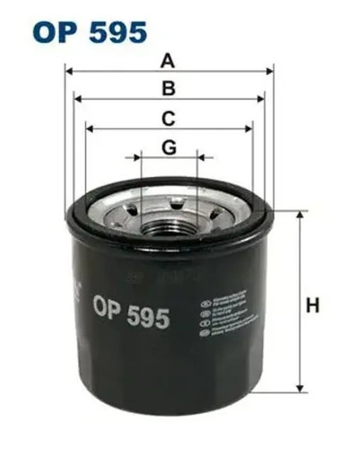 Oil filter spin - filter, op