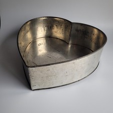 Large 12" Vintage Heart Shaped