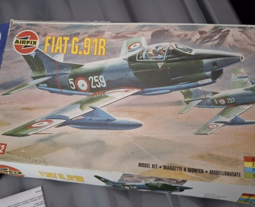 01026 airfix fiat g - 01026, g.91r