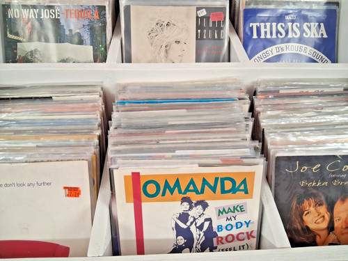 Random vinyl singles - random, 7"