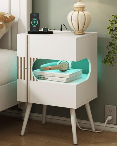 Joonee white nightstand - joonee,