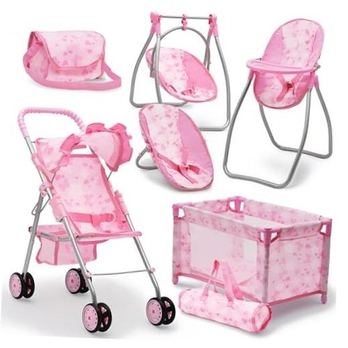 Baby doll stroller bed - doll,