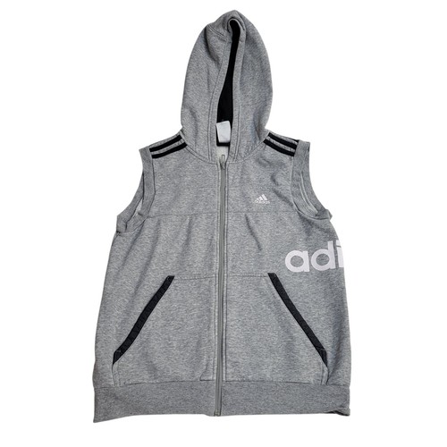 Adidas grey sleeveless - grey,