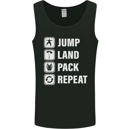 Skydiving jump land - land, pack
