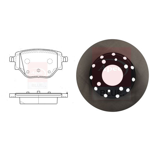 Apec rear brake - brake, &