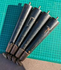 4 Vintage Mid Century Black