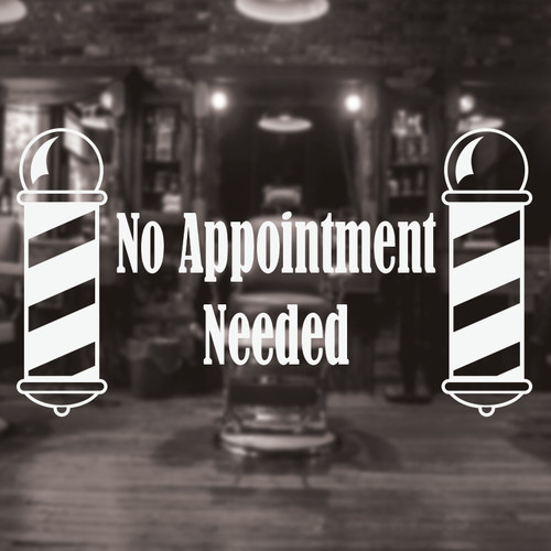 Barber shop sign no - barber, sign,