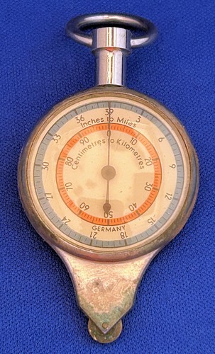 Vintage german opisometer map - vintage,