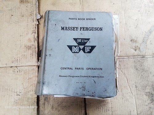 Massey ferguson parts manual - ferguson,