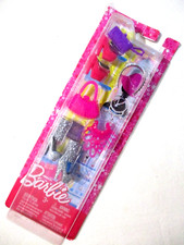 New Fashionista Barbie Platform Shoes Handbags Silver Pink Accessories Necklaces