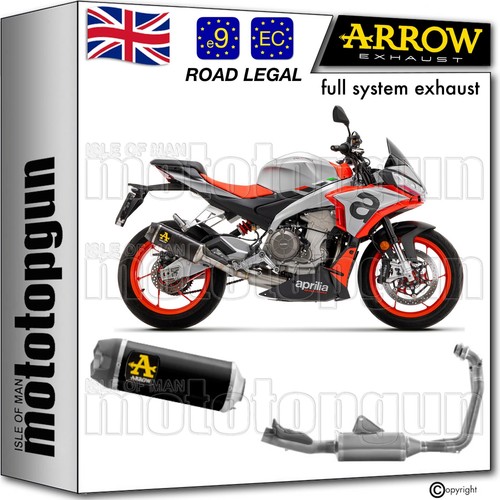 Arrow full system exhaust open - arrow,