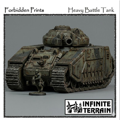 28mm heavy battle tank - tank, |