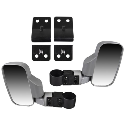 Silver side view - side, mirror