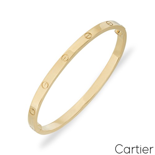Cartier yellow gold plain - cartier, sm