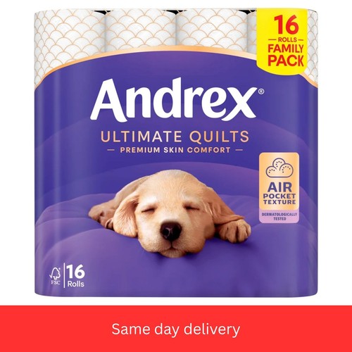 Andrex ultimate quilts toilet - andrex,