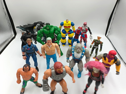 Vintage action figures joblot - vintage,