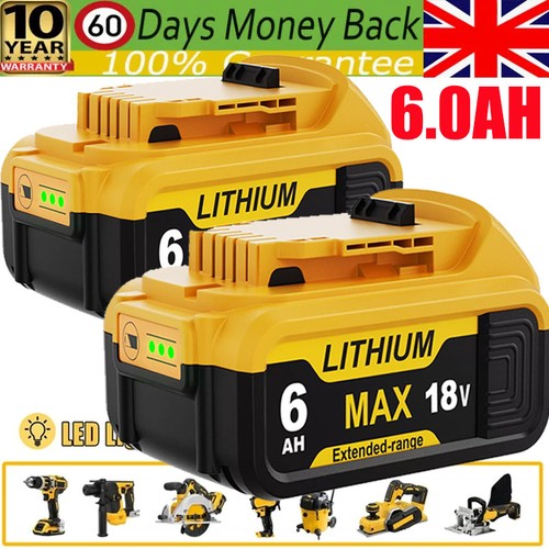 For dewalt 18v 0ah - 2x, li-ion