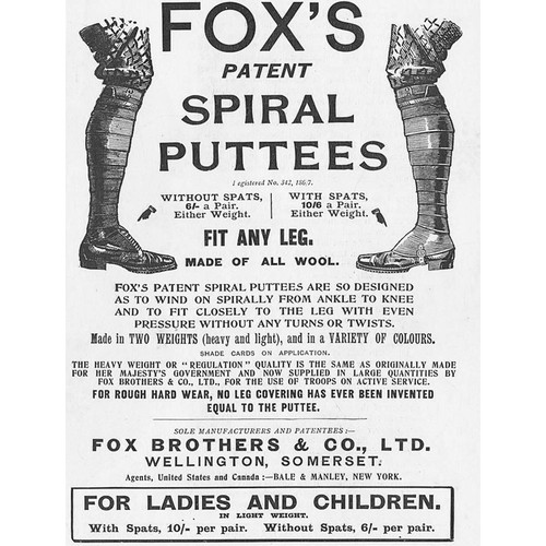 Fox patent spiral - fox's,