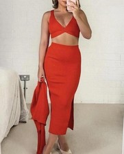 Zara ribbed coord Size M Fits