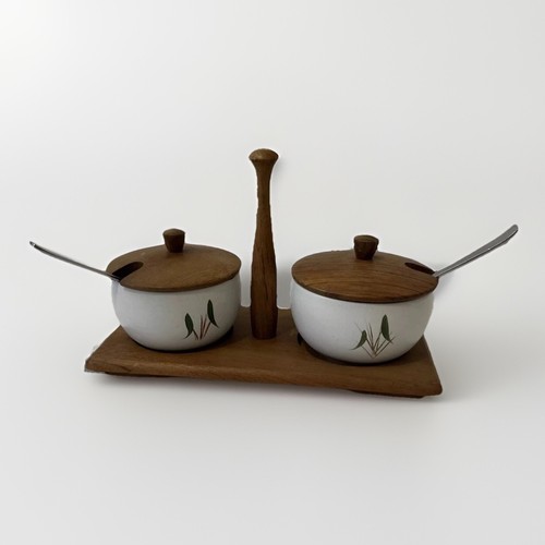 British vintage condiment jar - vintage,