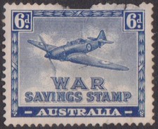 1940 australia 6d - (f353-30),