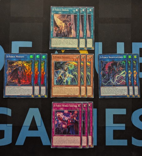 Force deck core cards - s-force,