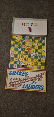 Vintage snakes and ladders - snakes,