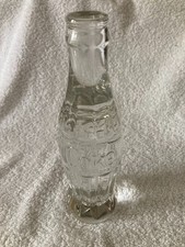VINTAGE COCA COLA SOLID GLASS