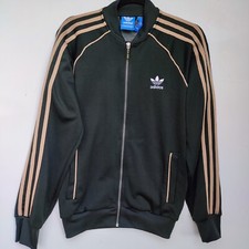 Adidas Originals Green Superstar Tracksuit Top Jacket | Men's Small