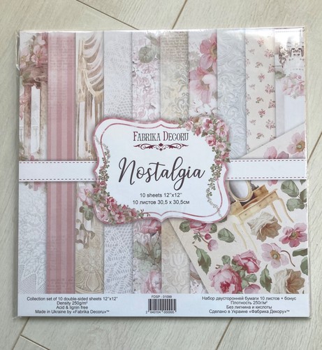 Nostalgia 12x12 vintage