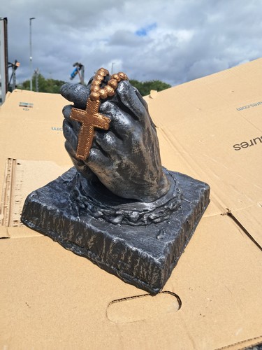 Praying hands latex and - praying,