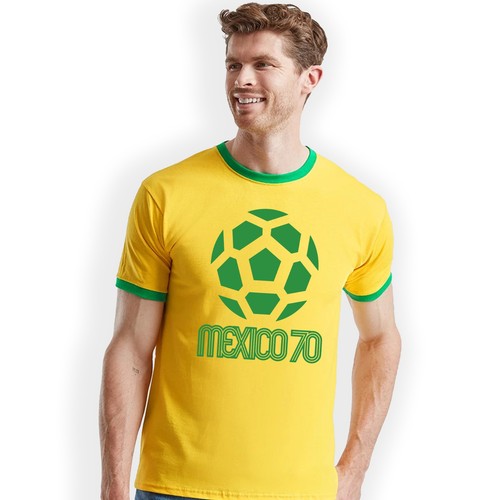 Mexico hand printed ringer - mexico,