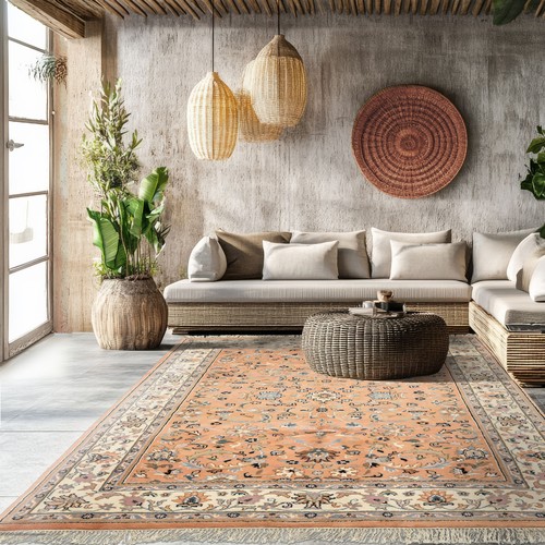 Hand knotted wool - hand,