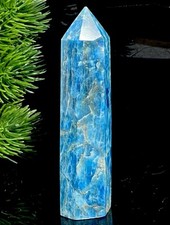 Tall Blue Apatite Tower High