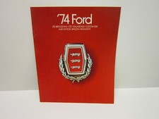1974 Ford Sales Brochure LTD