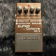 BOSS OC-3 Super Octave Guitar Effects Pedal Works Fine Live Performance D518