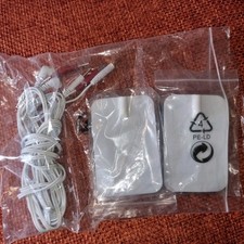 2 TENS ELECTRODE LEAD WIRES  FOR NEUROTRAC TENS MACHINES + × 4 Pads.New.