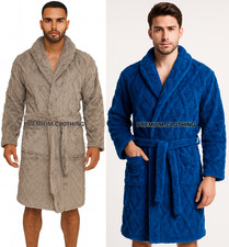 Mens Plain Dressing Long Gown