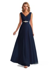 Elegant Long Bridesmaid Dress